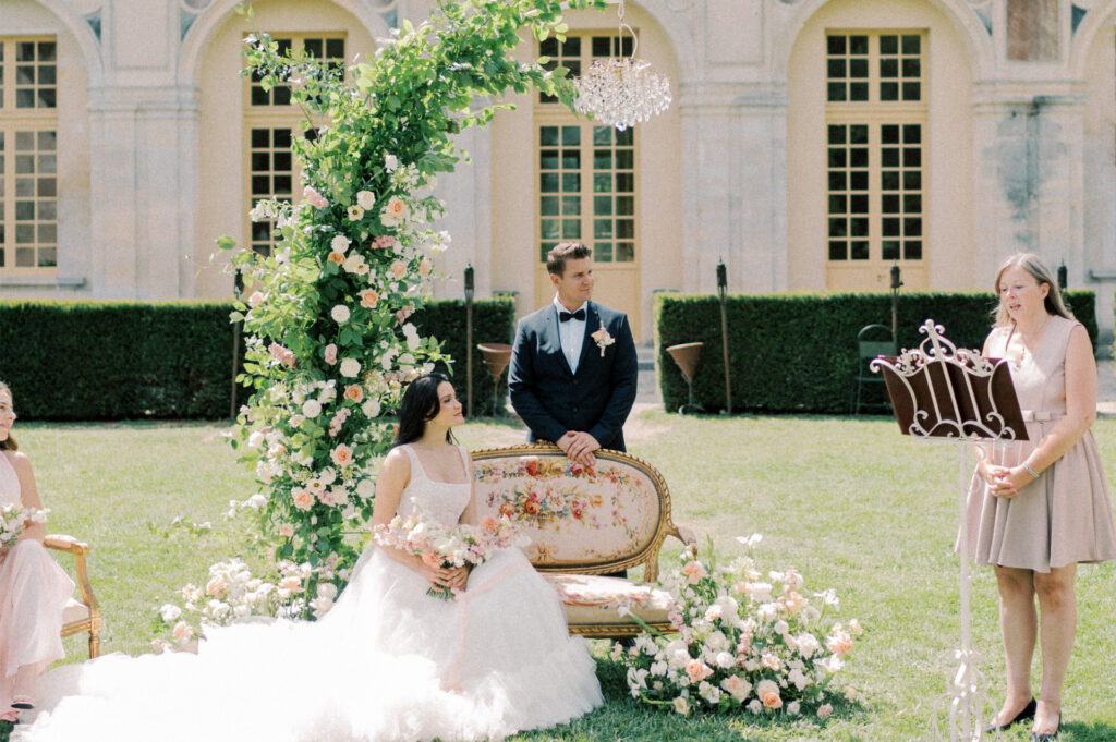 Caroll Clinard Designer Floral mariage au chateau de vallery
