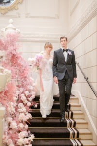 caroll clinard designer floral mariage dans un palace parisien et hotel de luxe 5* à paris et à versailles